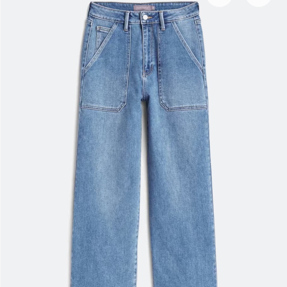 Just USA Wide Leg Jeans | Stitch Fix | Trendy